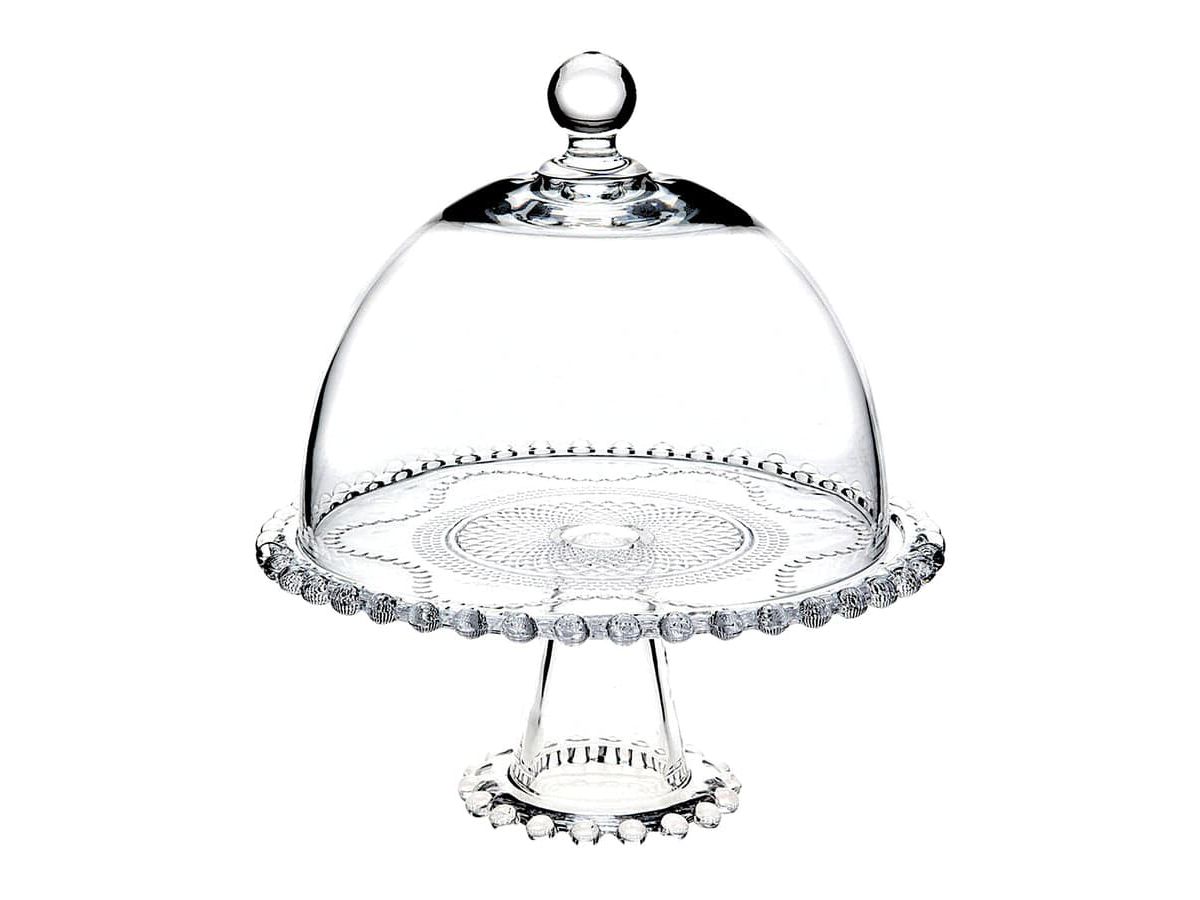 Chesterfield Wide Cake Stand with Dome