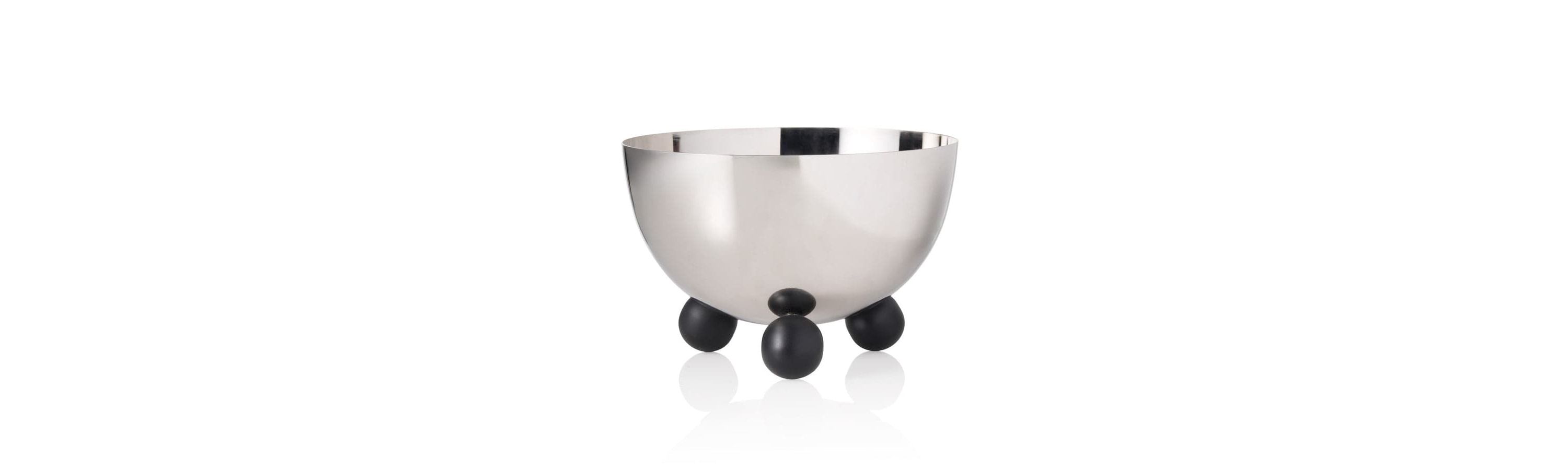 Temari Black Footed Nut Bowl