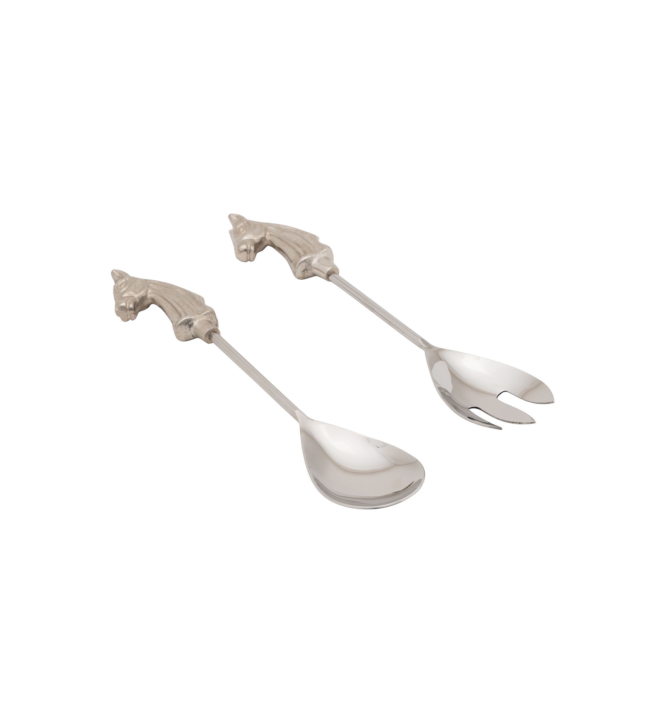 Horse Design Salad Servers - Set of 2