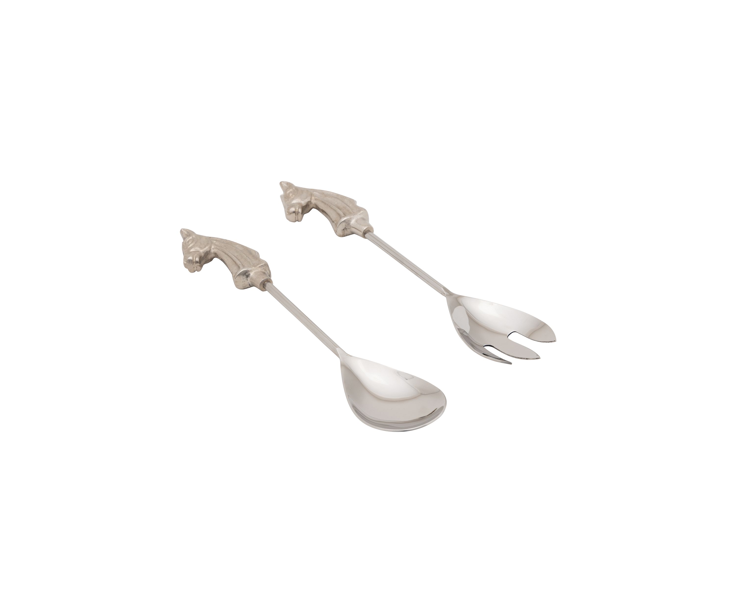 Horse Design Salad Servers - Set of 2