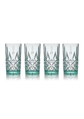 Seafoam Acrylic Highball Glasses - Set of 4