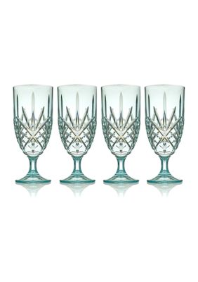 Seafoam Acrylic Glasses - Set of 4