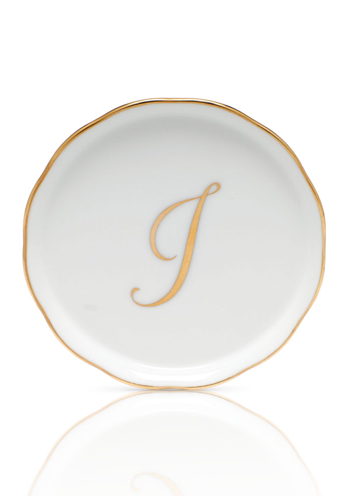 Coaster w/ Gold Monogram