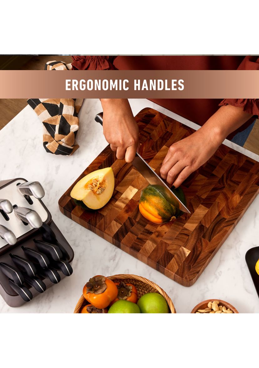 Premier SharpIN Knife Set with Sharpening Knife Block