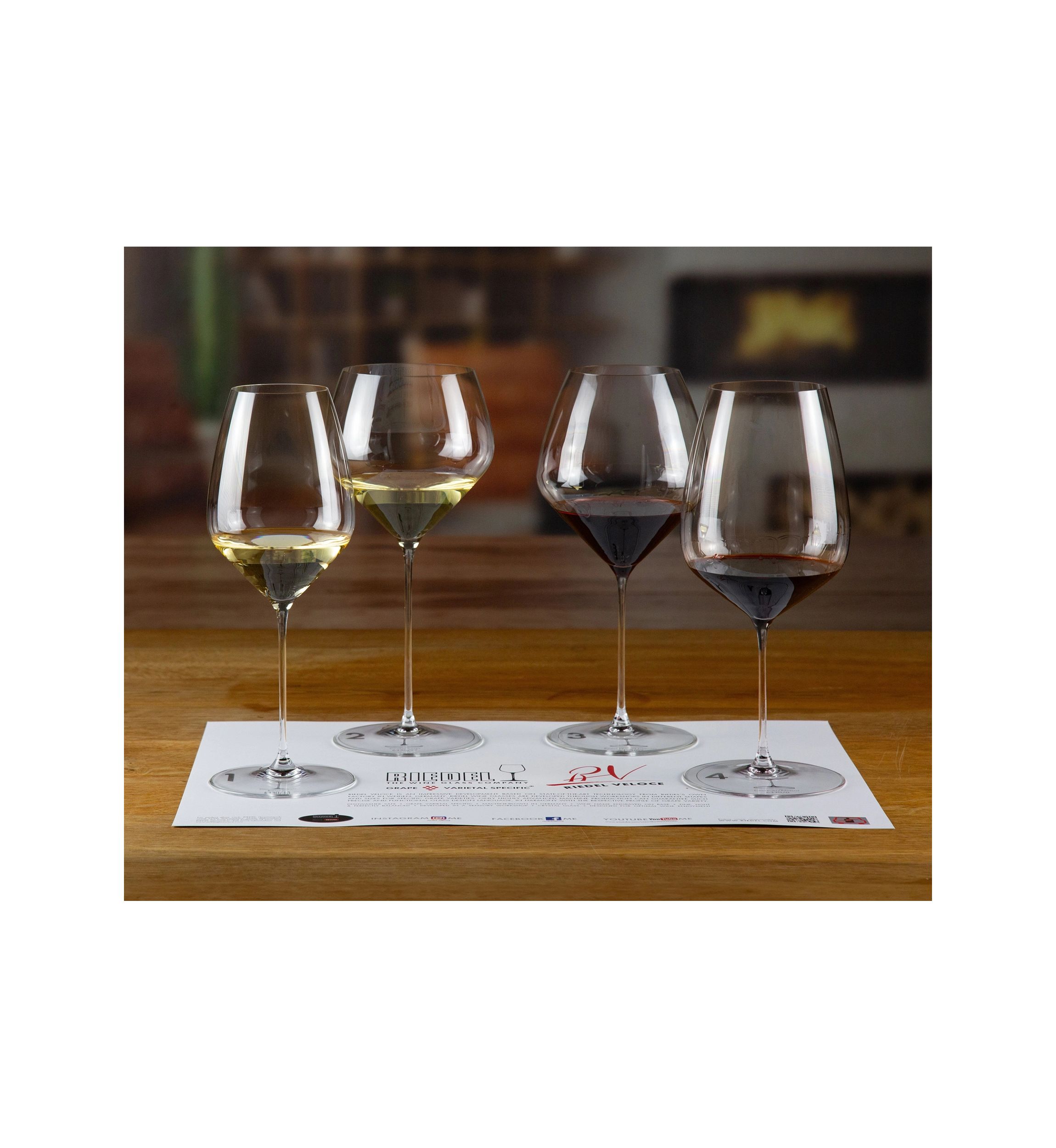 Veloce Tasting Set of 4 Glasses