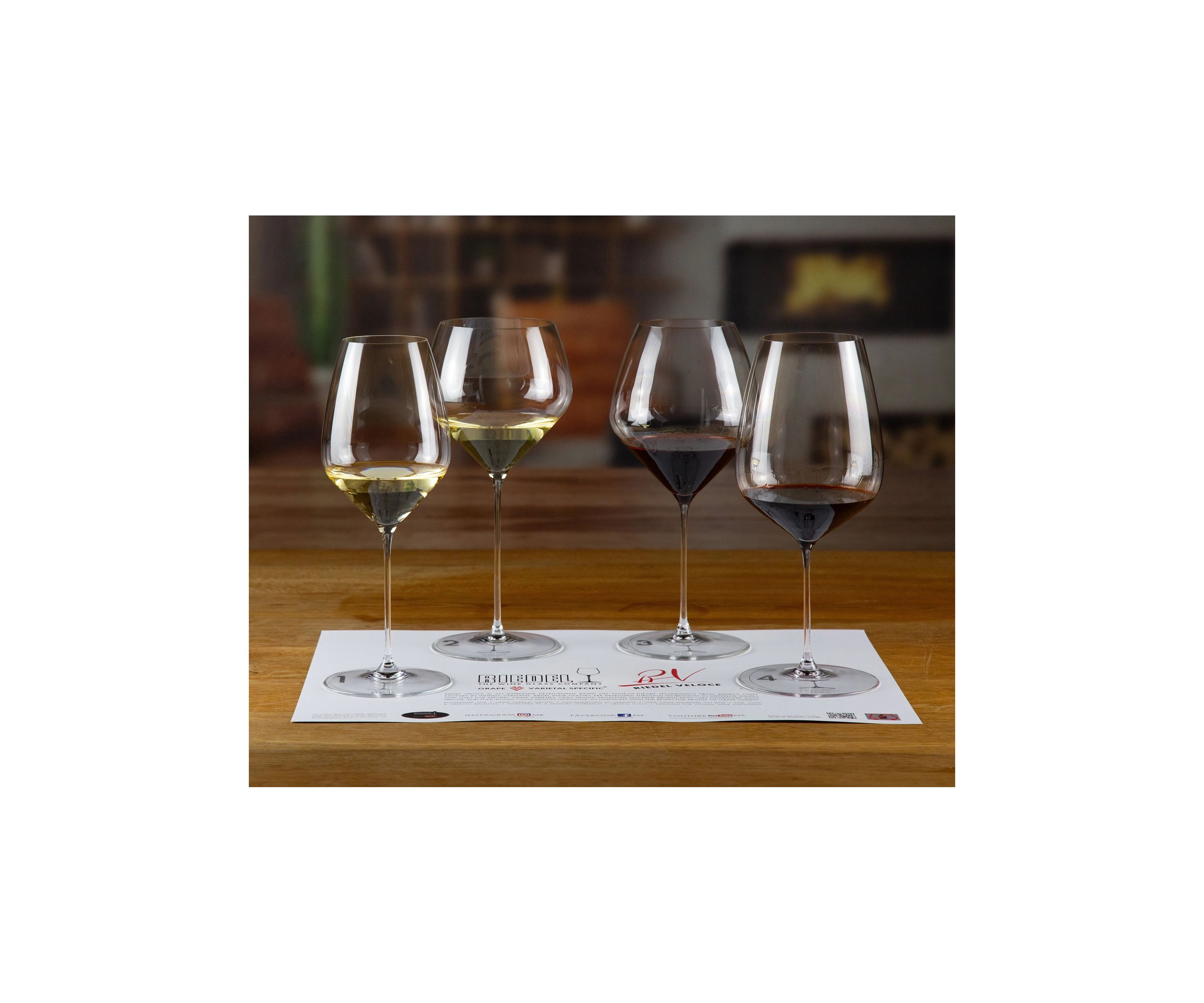 Veloce Tasting Set of 4 Glasses