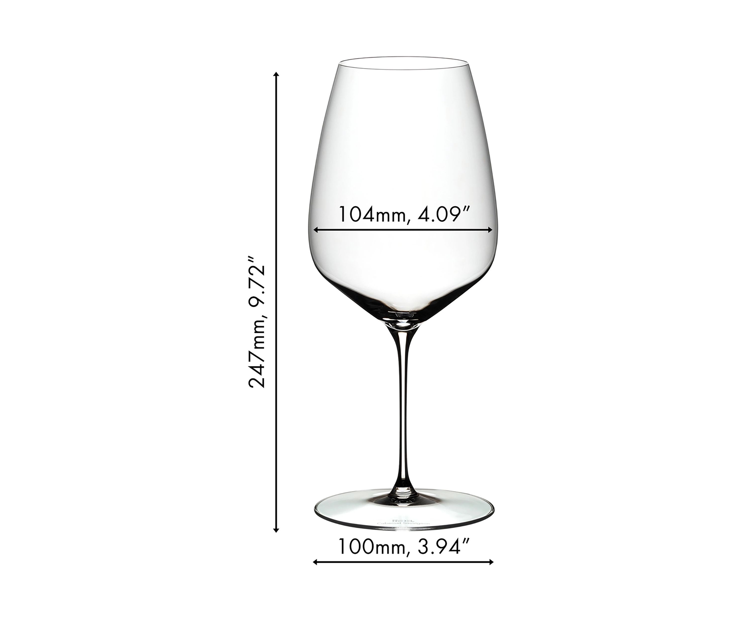 Veloce Set of 2 Cabernet/Merlot Glasses