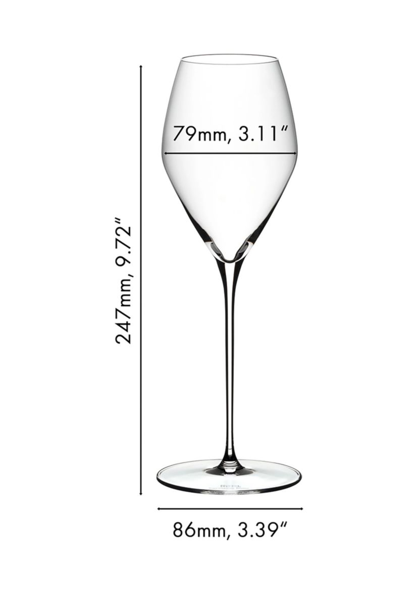 Veloce Set of 2 Sauvignon Blanc Glasses