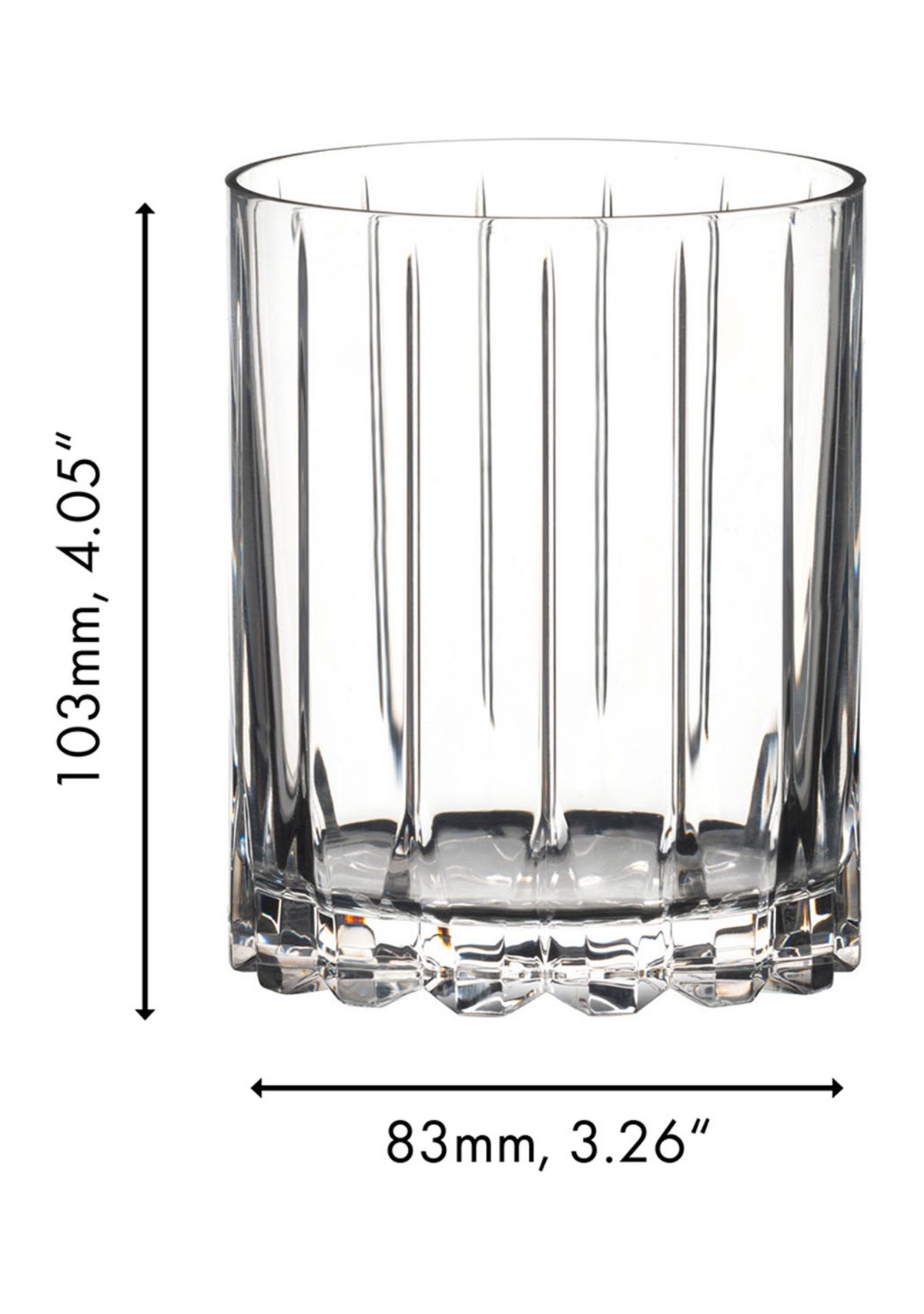 Set of 2 Resort Double Rocks Glasses