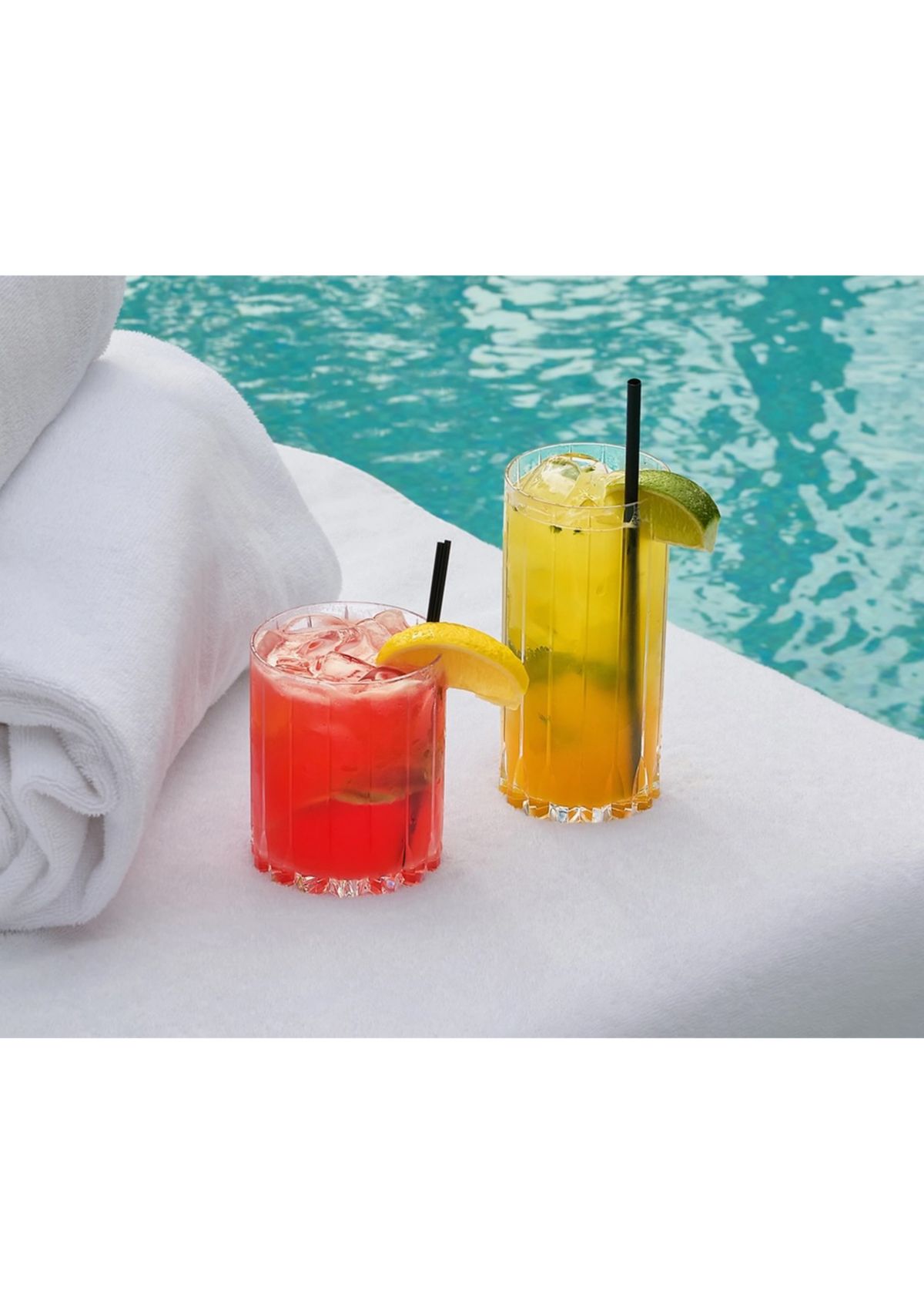 Set of 2 Resort Double Rocks Glasses