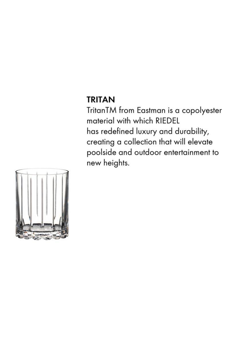 Set of 2 Resort Double Rocks Glasses