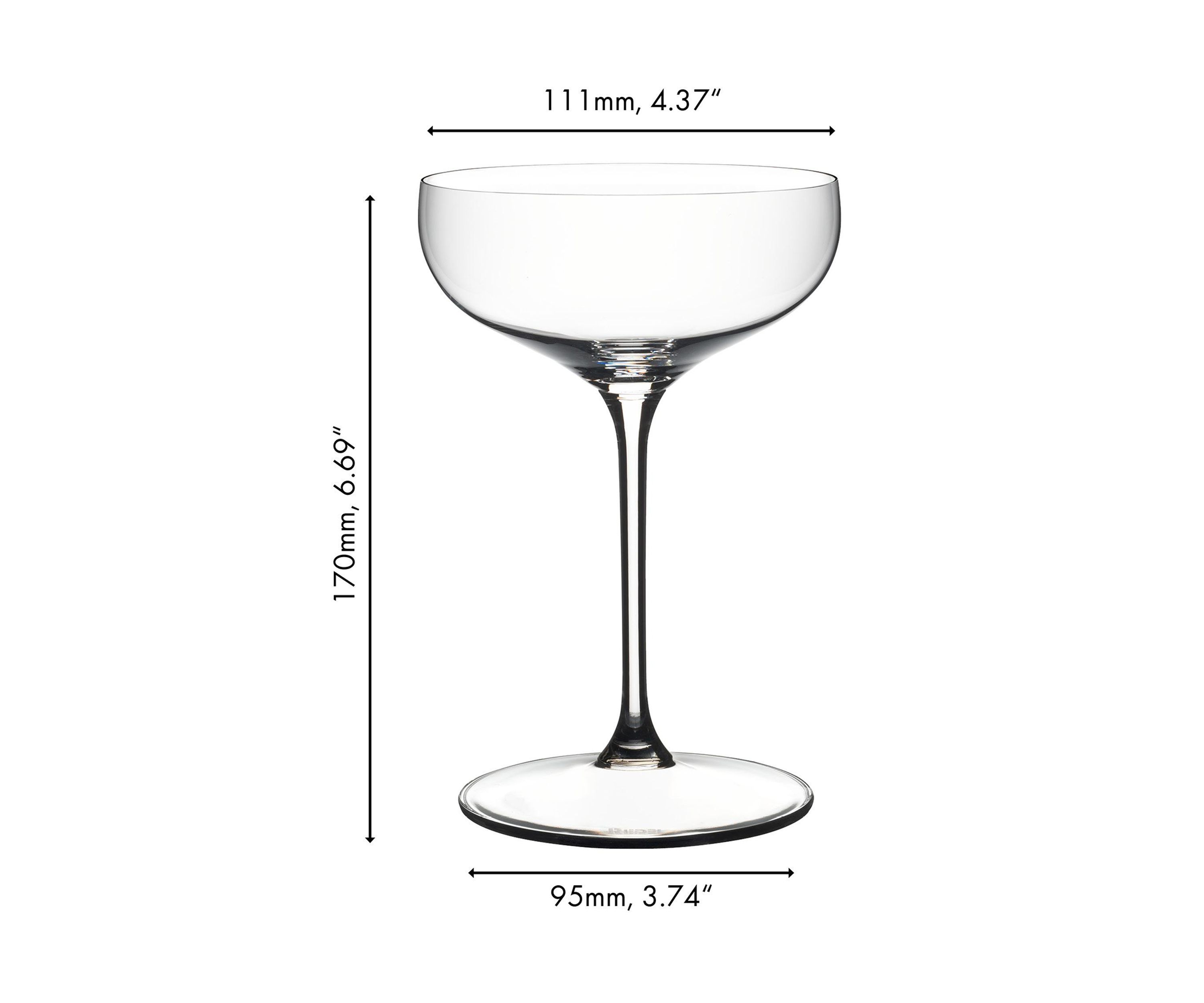 Grape@Riedel Coupe/Cocktail Glasses