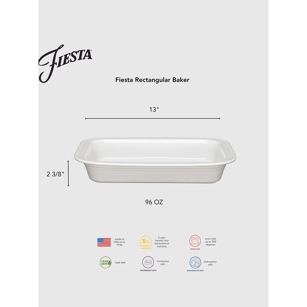 Rectangular Baker 9x13in
