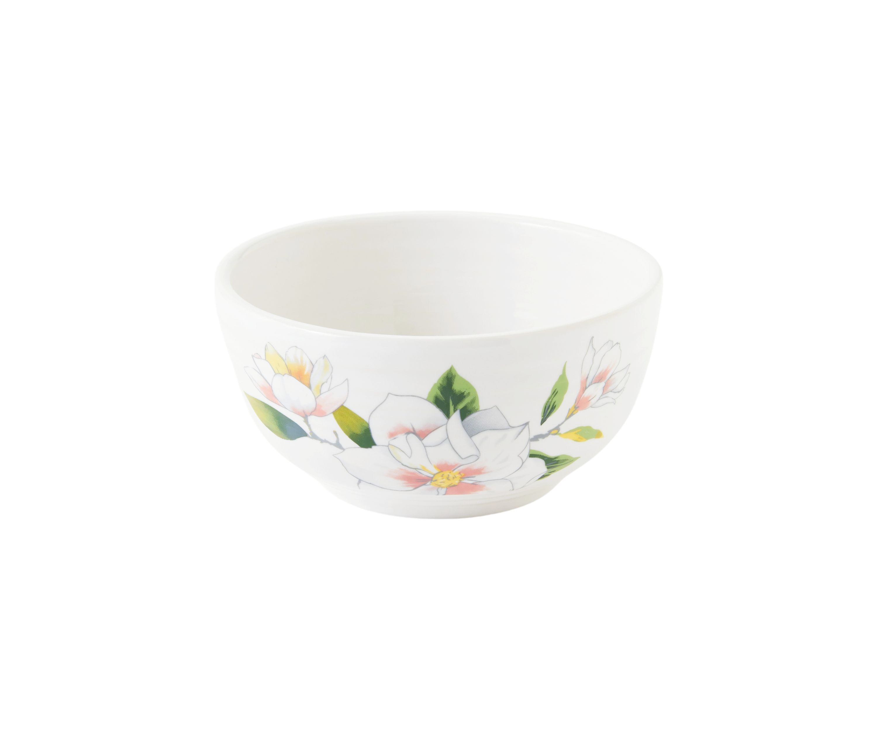 Bistro Small Magnolia Decorated Bowl