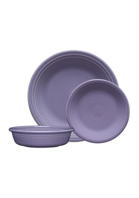 Fiesta Lavender Classic Rim 3-Piece Set