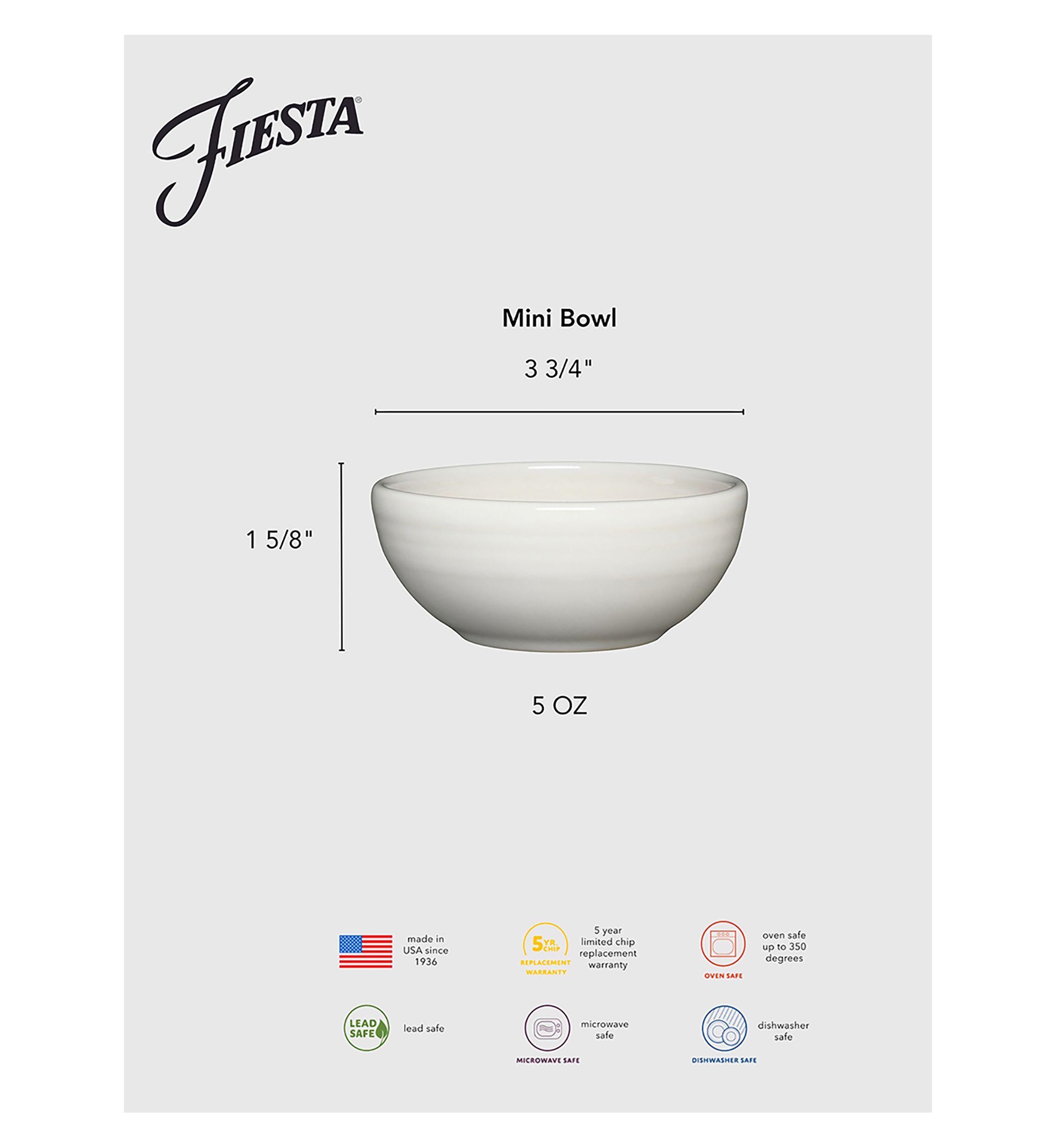 3.75" Mini Bowl