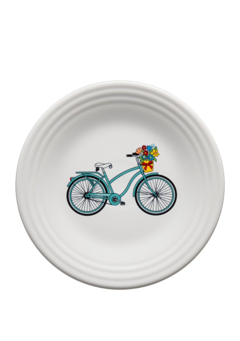 Vintage Bicycle Luncheon Plate - Belk Exclusive