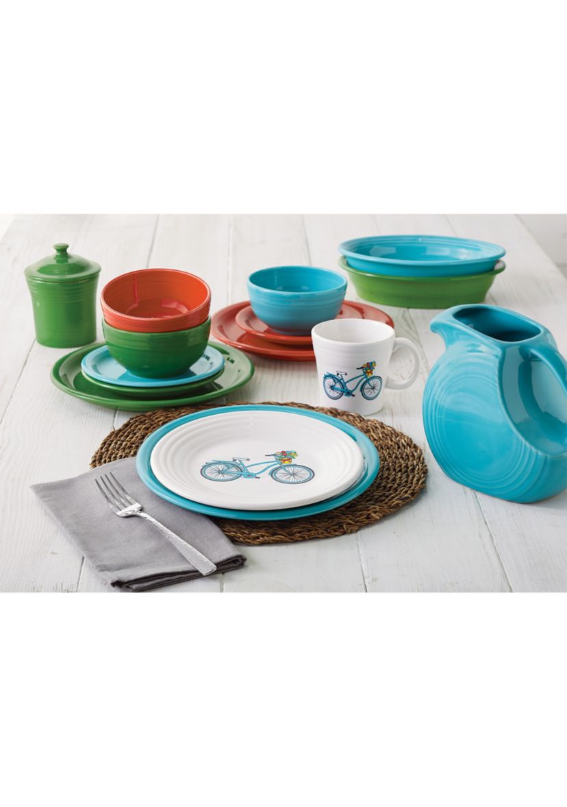 Vintage Bicycle Luncheon Plate - Belk Exclusive