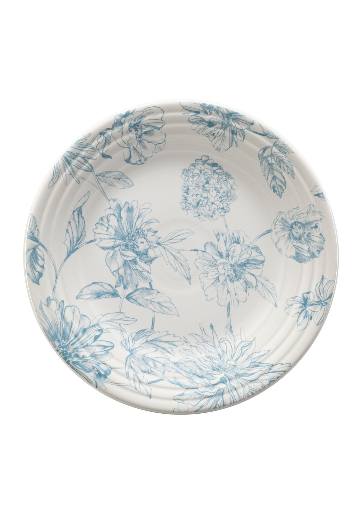 Botanical Floral Luncheon Plate