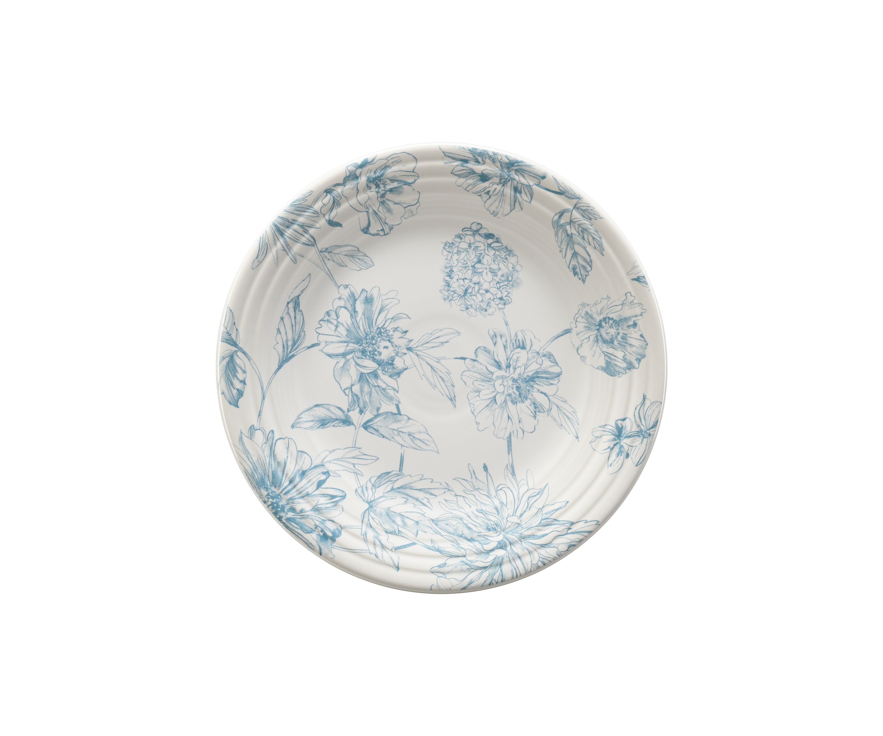 Botanical Floral Luncheon Plate