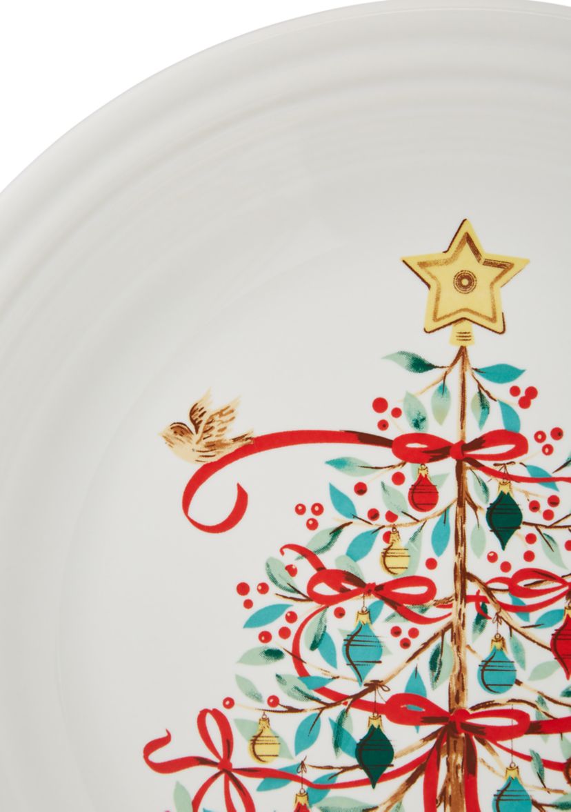 Holly Berry Christmas Sprig 10.5" Dinner Plate