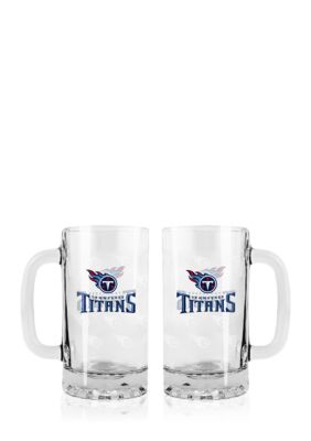 Lids Tennessee Titans Team Color 2-Pack 16oz. Pint Glass Set