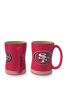 Boelter 14-oz. NFL San Francisco 49ers 2-pack Relief Sculpted Coffee ...