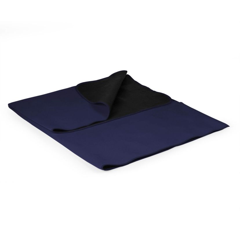 Buffalo Bills - Mickey Mouse - Blanket Tote Outdoor Picnic Blanket, (Black with Black Exterior)