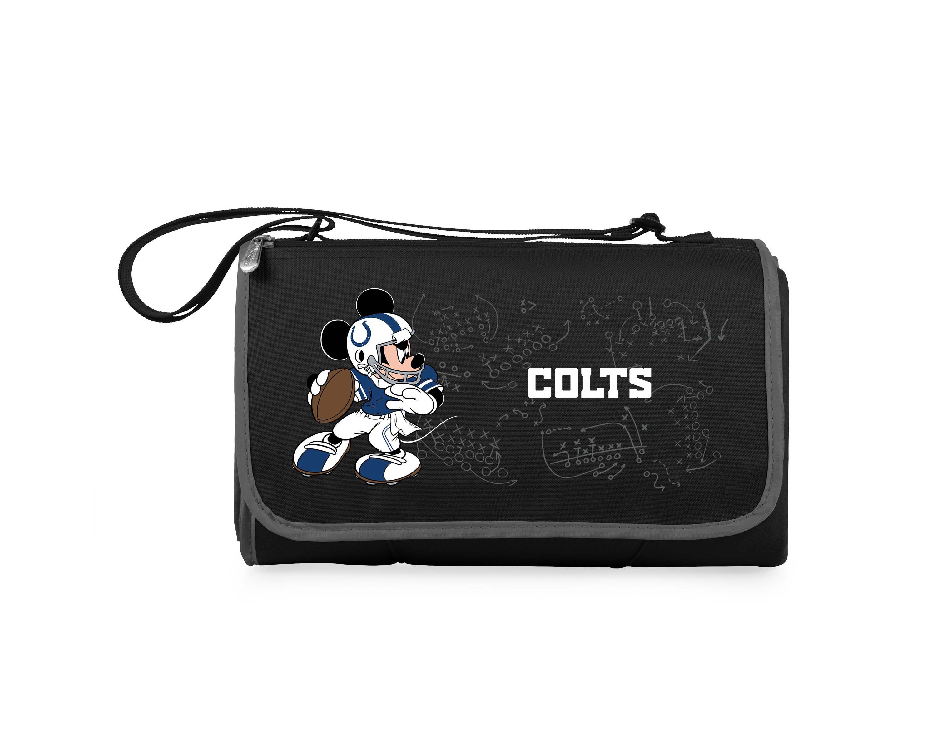 Indianapolis Colts - Mickey Mouse - Blanket Tote Outdoor Picnic Blanket
