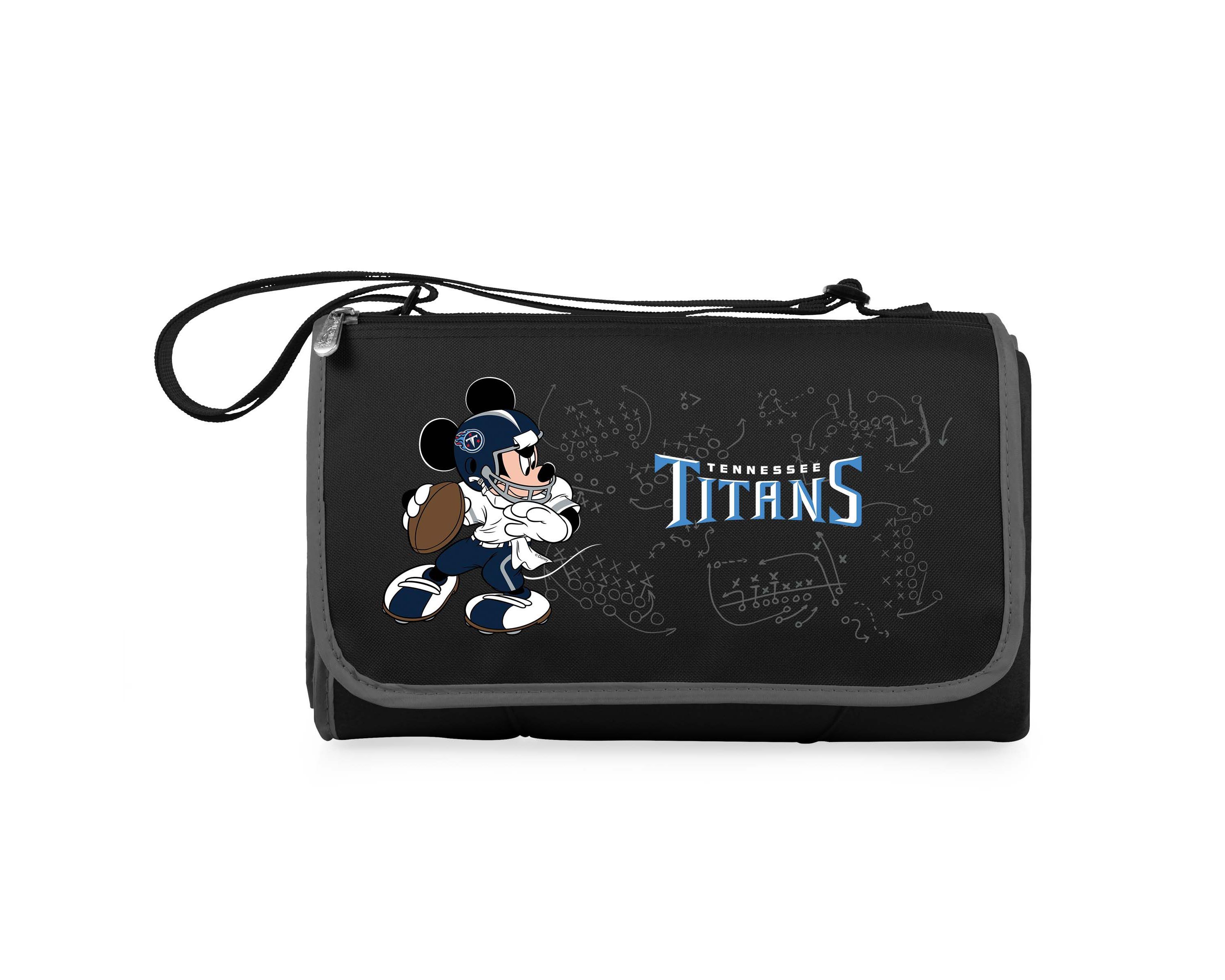 Tennessee Titans - Mickey Mouse - Blanket Tote Outdoor Picnic Blanket