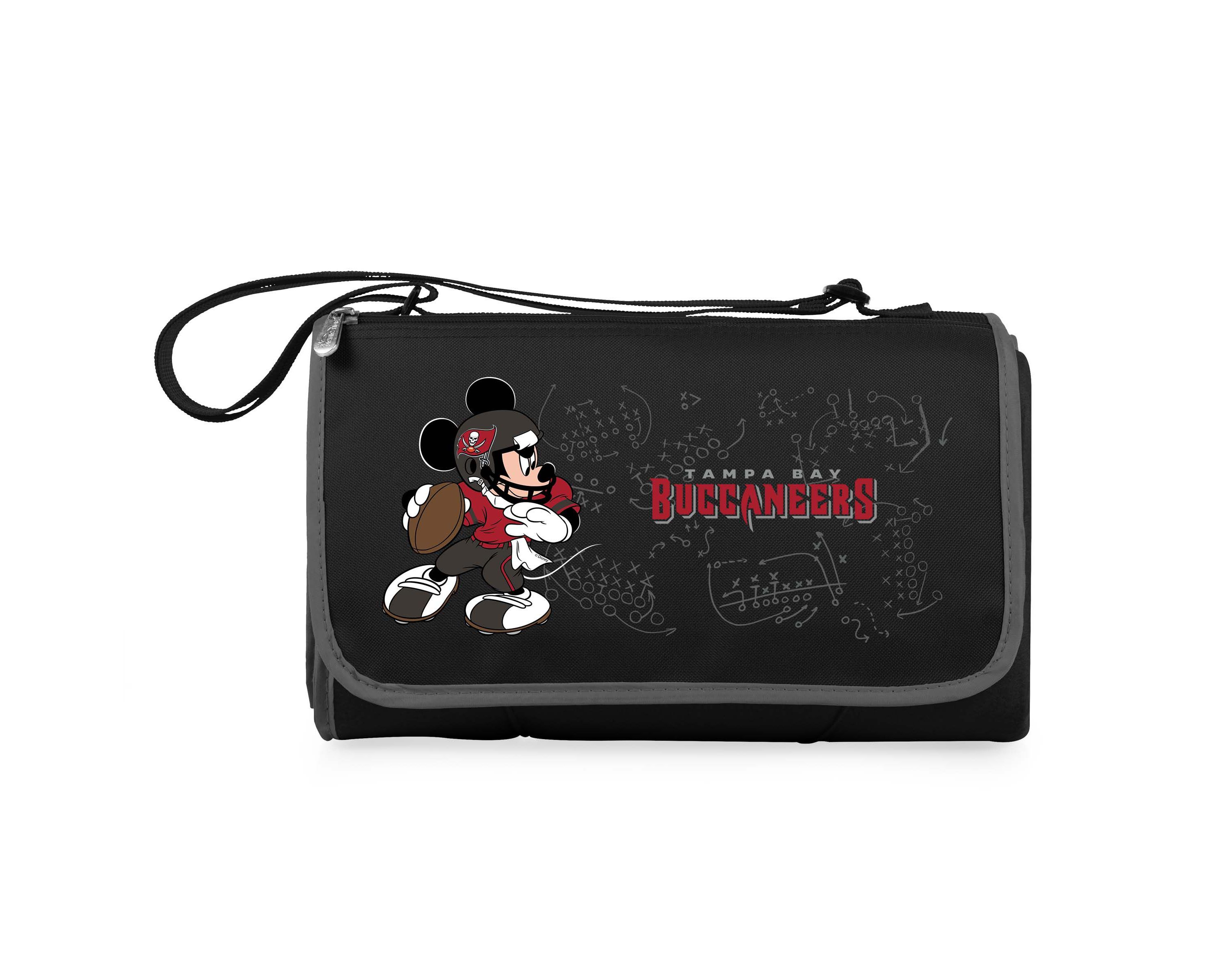 Tampa Bay Buccaneers - Mickey Mouse - Blanket Tote Outdoor Picnic Blanket