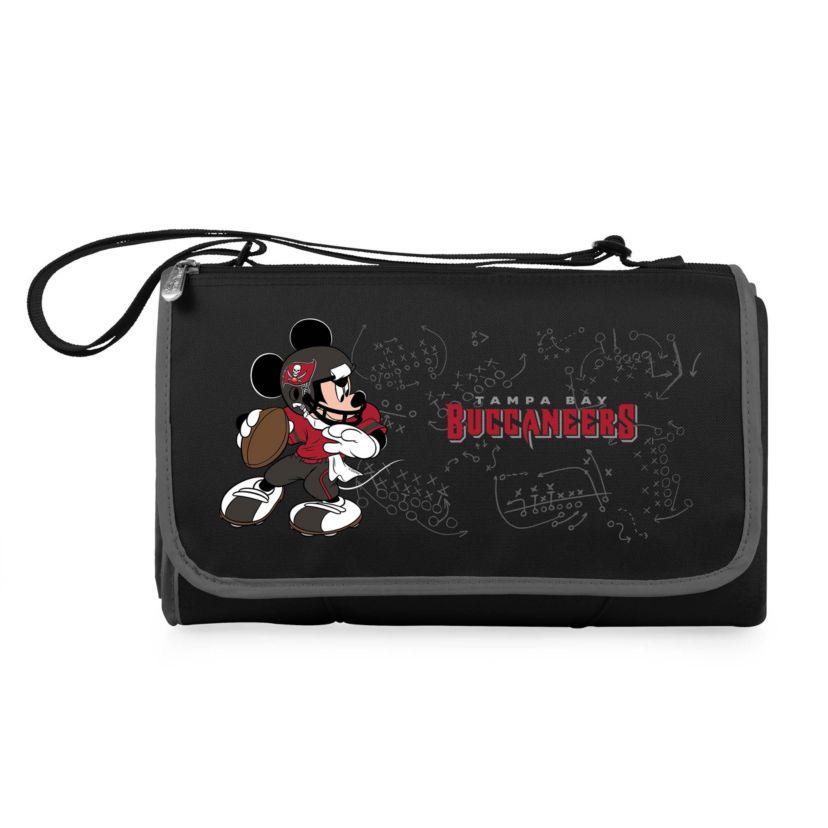 Tampa Bay Buccaneers - Mickey Mouse - Blanket Tote Outdoor Picnic Blanket