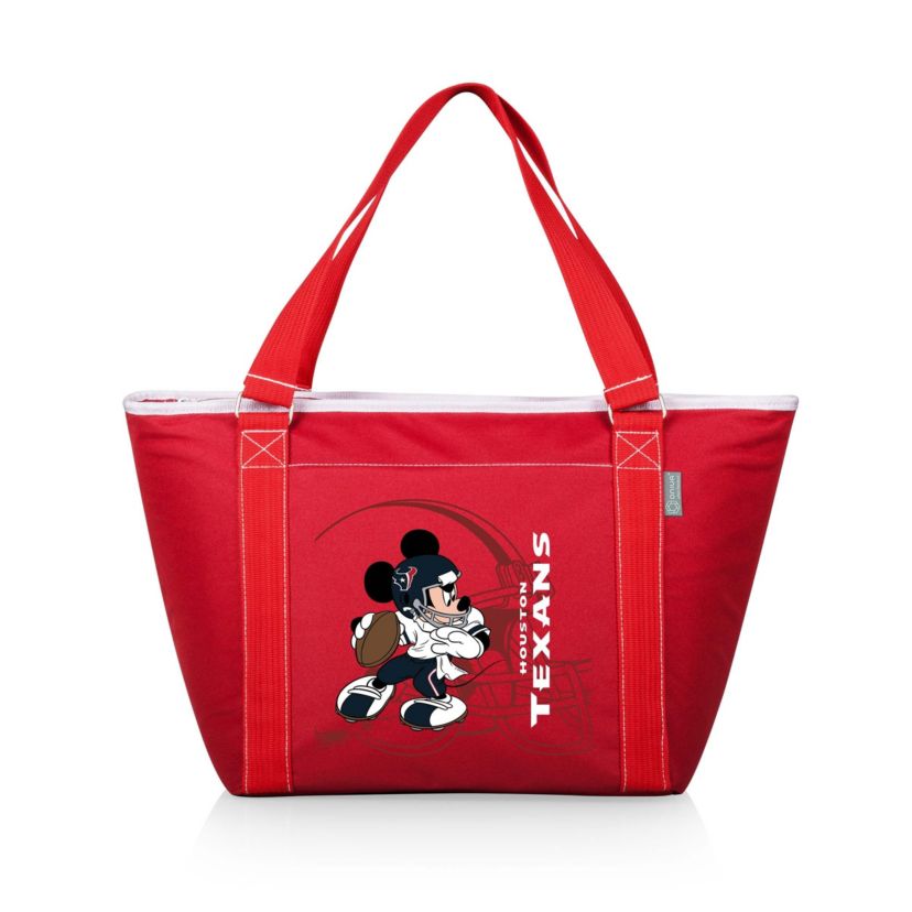 Disney NFL Cobrand Mickey Mouse & New England Patriots Topanga Cooler Tote Bag