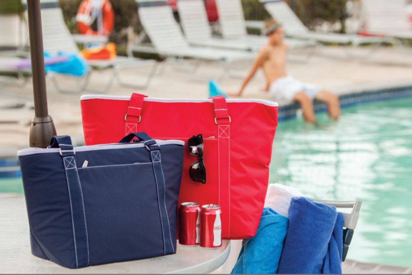 Disney NFL Cobrand Mickey Mouse & Houston Texans Topanga Cooler Tote Bag
