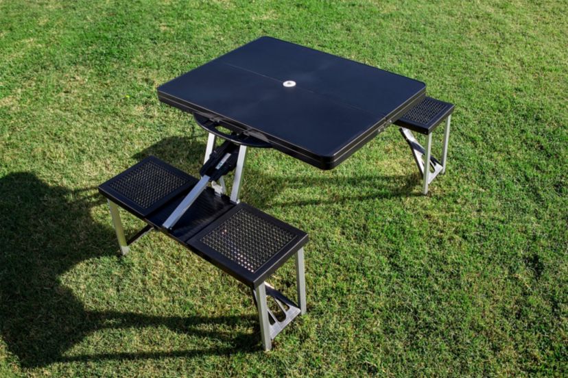 NCAA Boise State Broncos Picnic Table Portable Folding Table with Seats