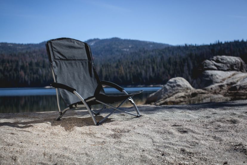 NCAA Kansas Jayhawks Tranquility Beach Chair with Carry Bag