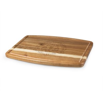 Picnic Time Harry Potter Slytherin Ovale Acacia Cutting Board, Brown
