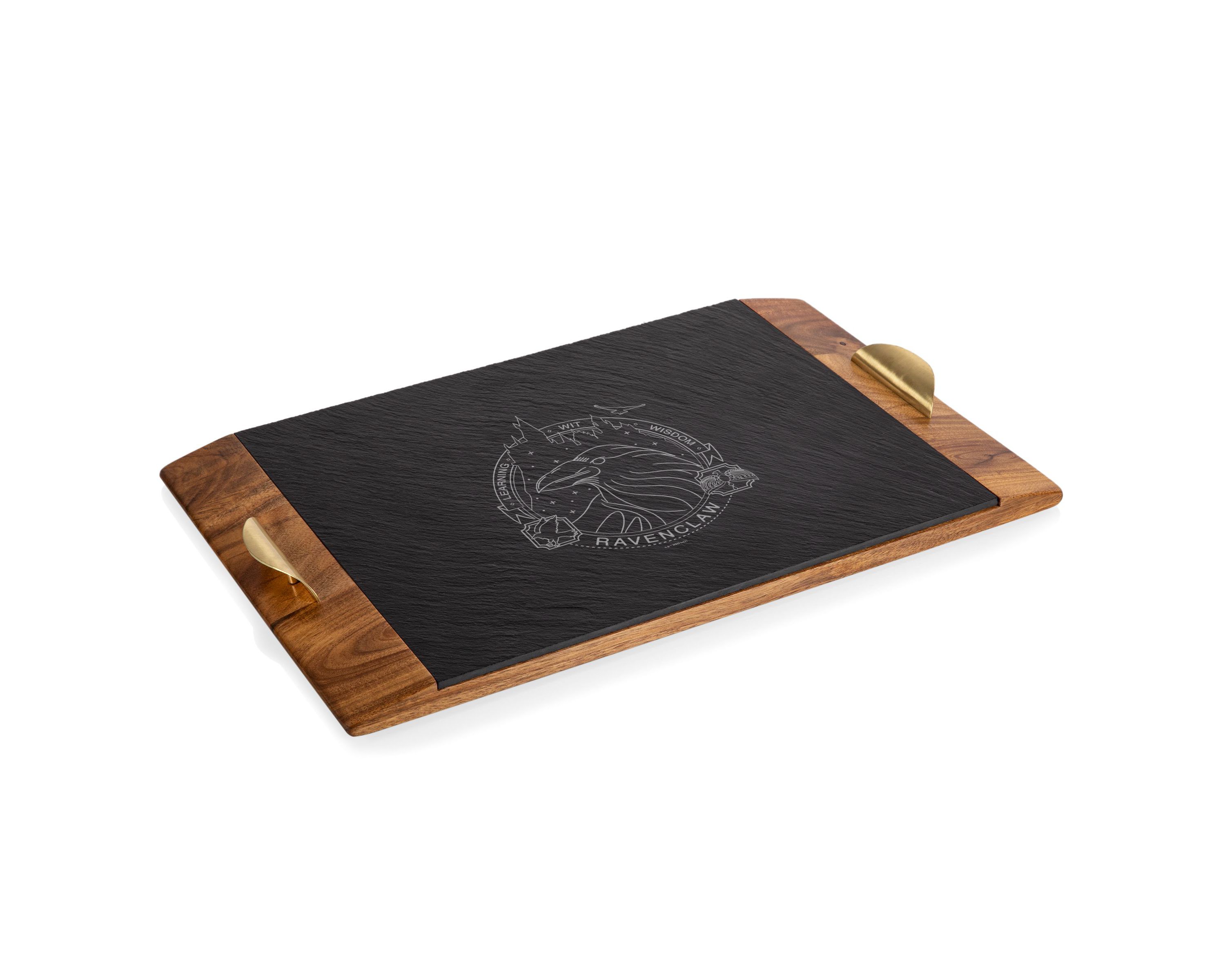 Harry Potter Ravenclaw Covina Acacia and Slate Serving Tray