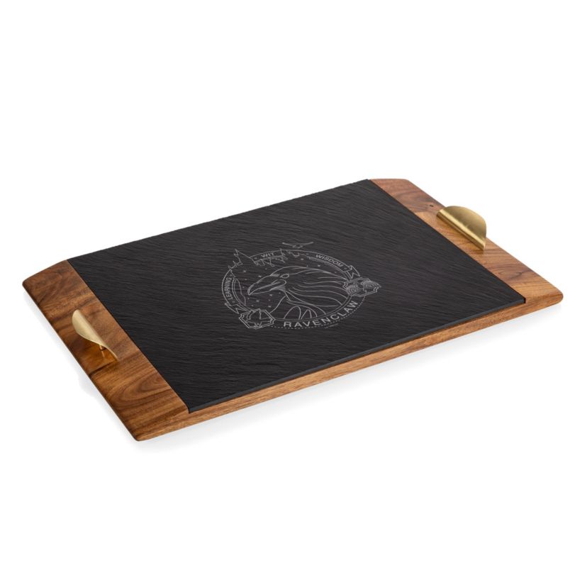 Harry Potter Ravenclaw Covina Acacia and Slate Serving Tray