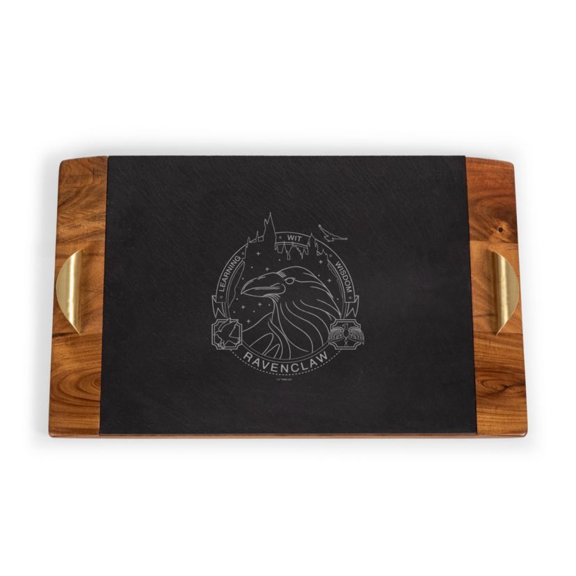 Harry Potter Ravenclaw Covina Acacia and Slate Serving Tray