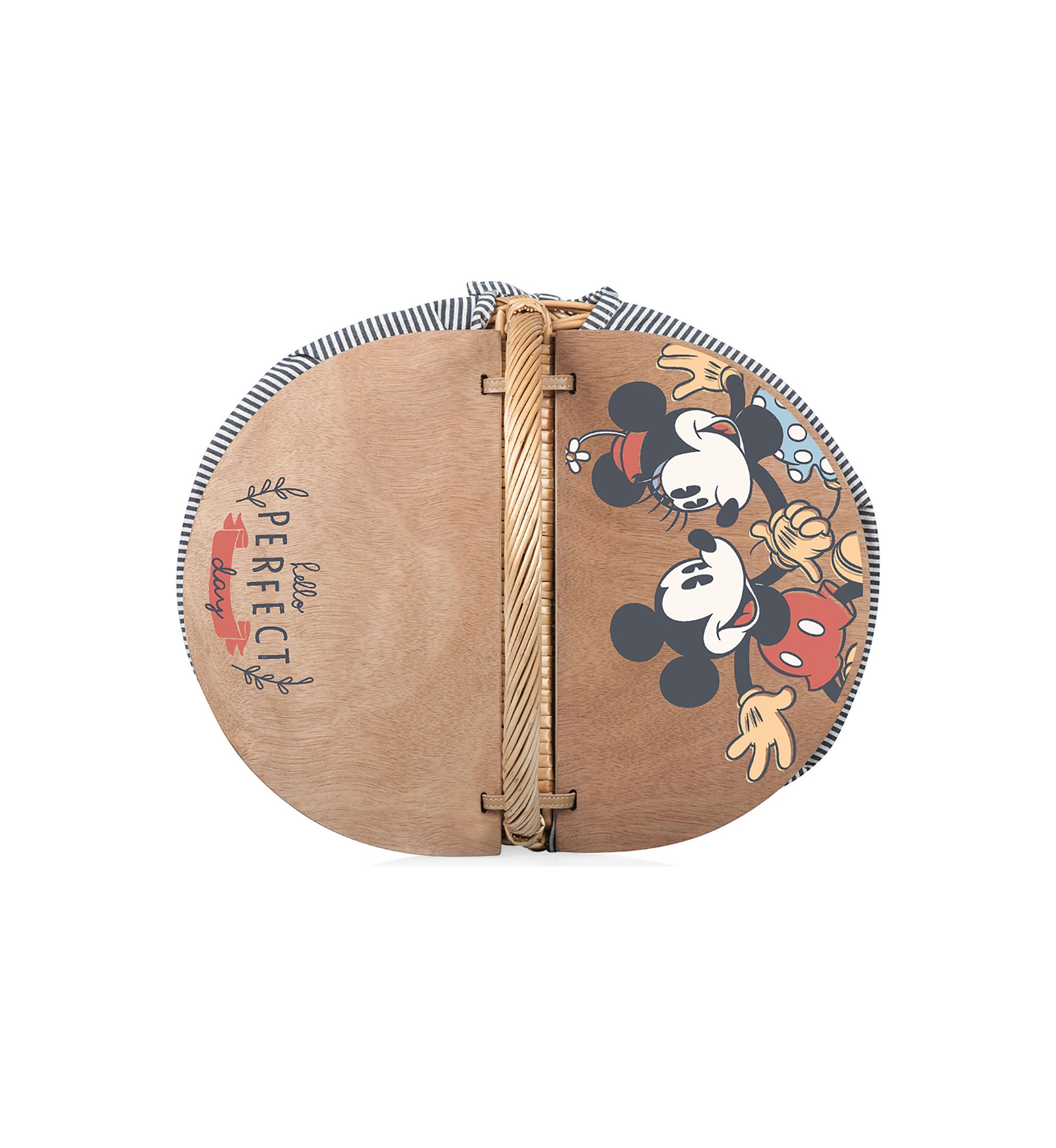 Disneys Mickey and Minnie Mouse Country Picnic Basket 