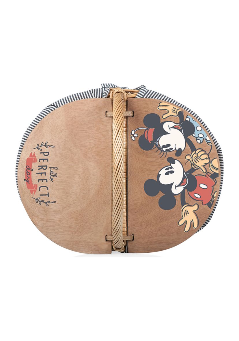 Disneys Mickey and Minnie Mouse Country Picnic Basket 