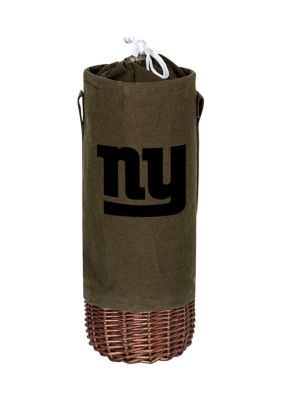 Heritage Nfl New York Giants Malbec Insulated Canvas And Willow Wine Bottle Basket