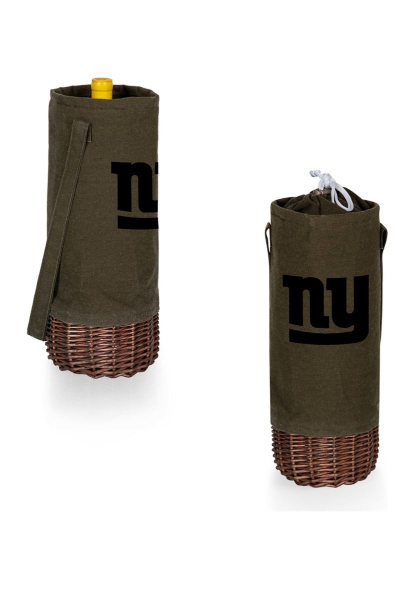 NFL New York Giants Malbec Insulated Canvas and Willow Wine Bottle Basket