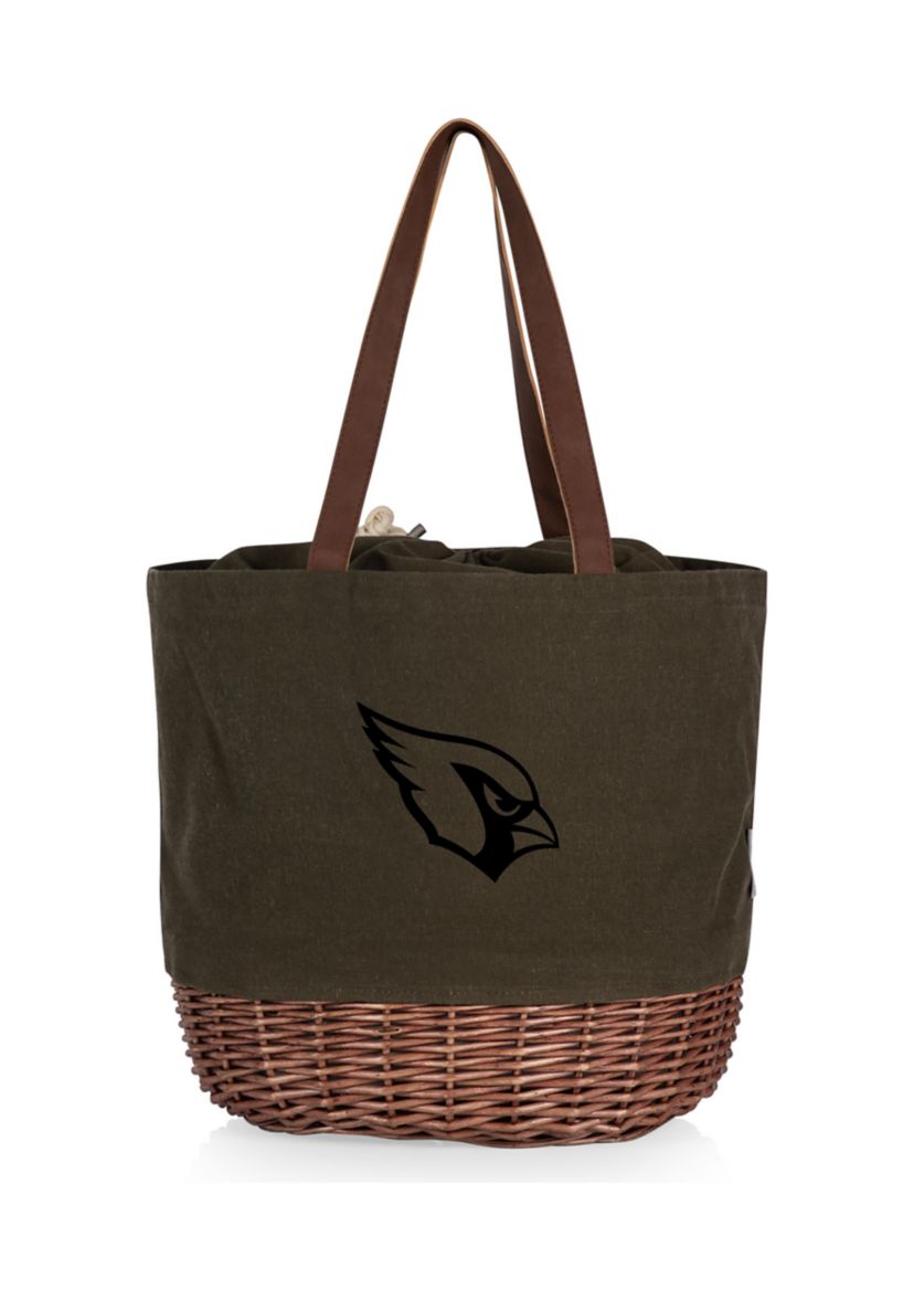 NFL Arizona Cardinals Coronado Canvas and Willow Basket Tote