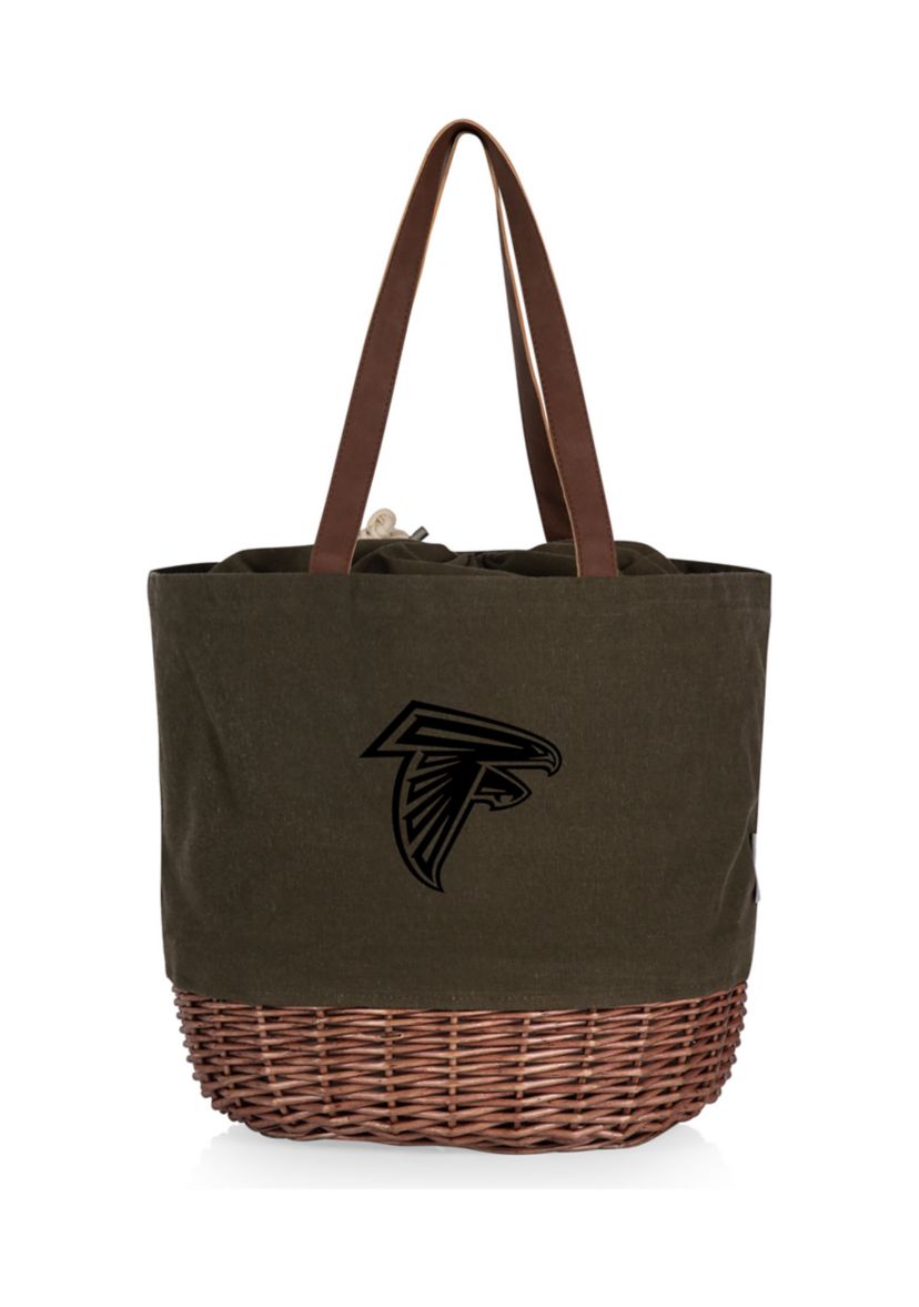 NFL Atlanta Falcons Coronado Canvas and Willow Basket Tote