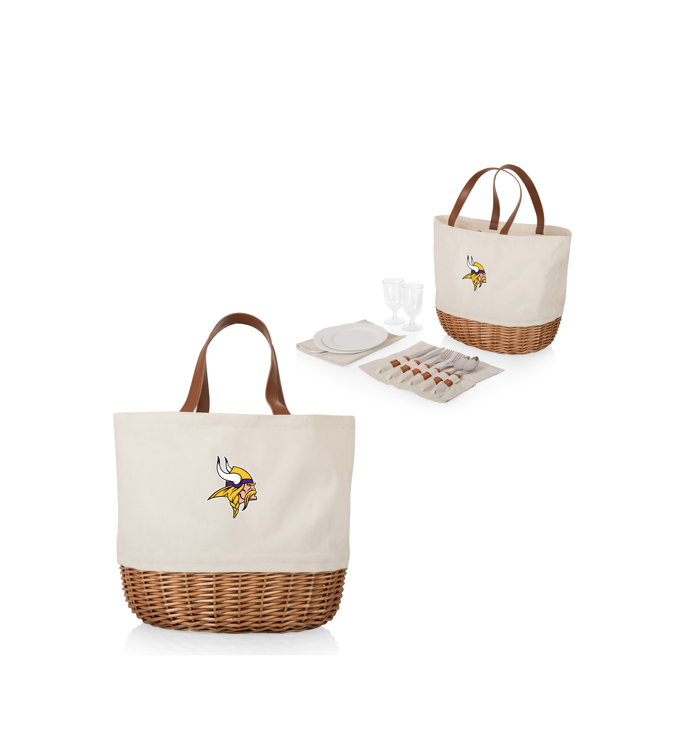 NFL Minnesota Vikings Promenade Picnic Basket