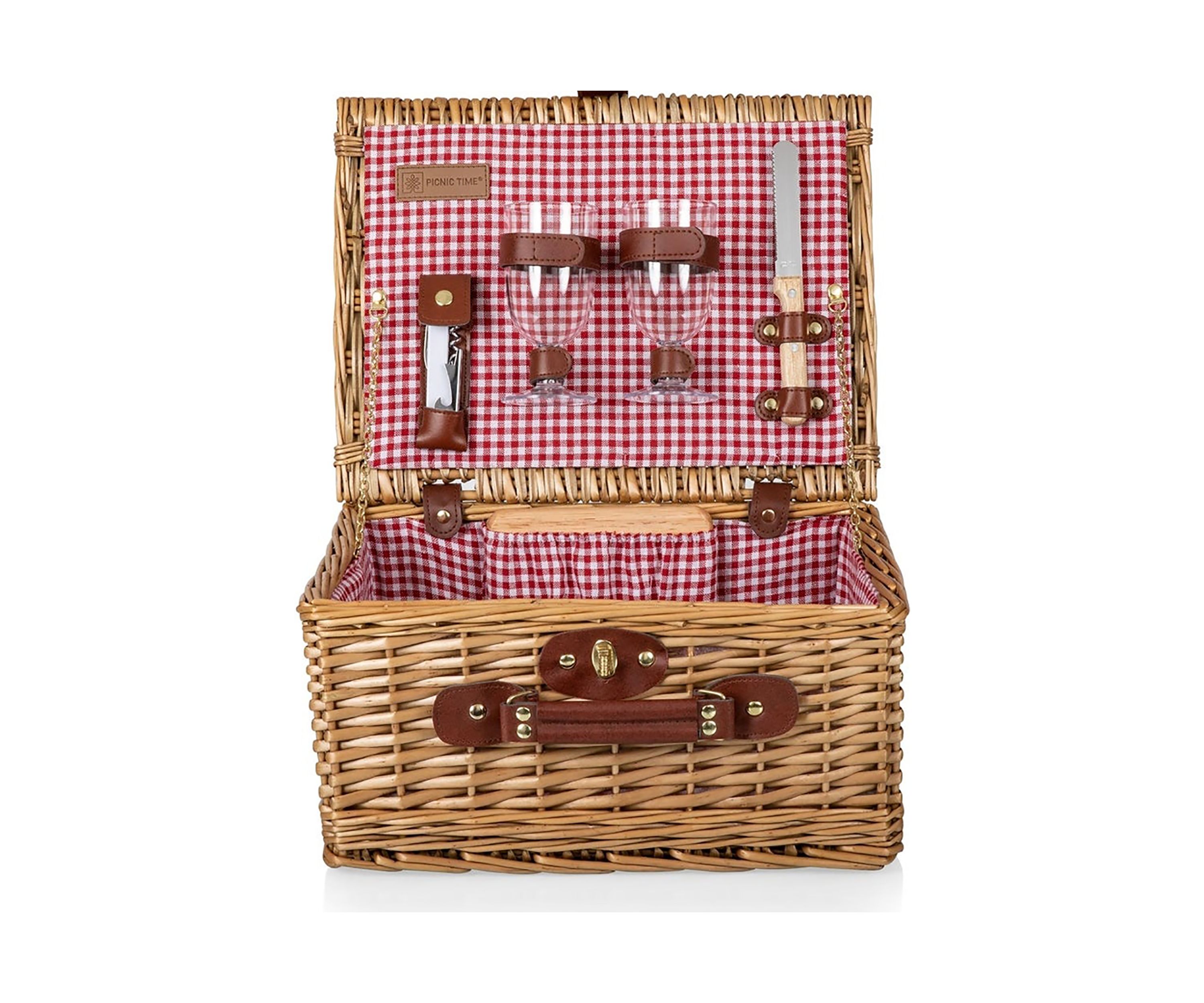 Classic Wine and Cheese Picnic Basket 