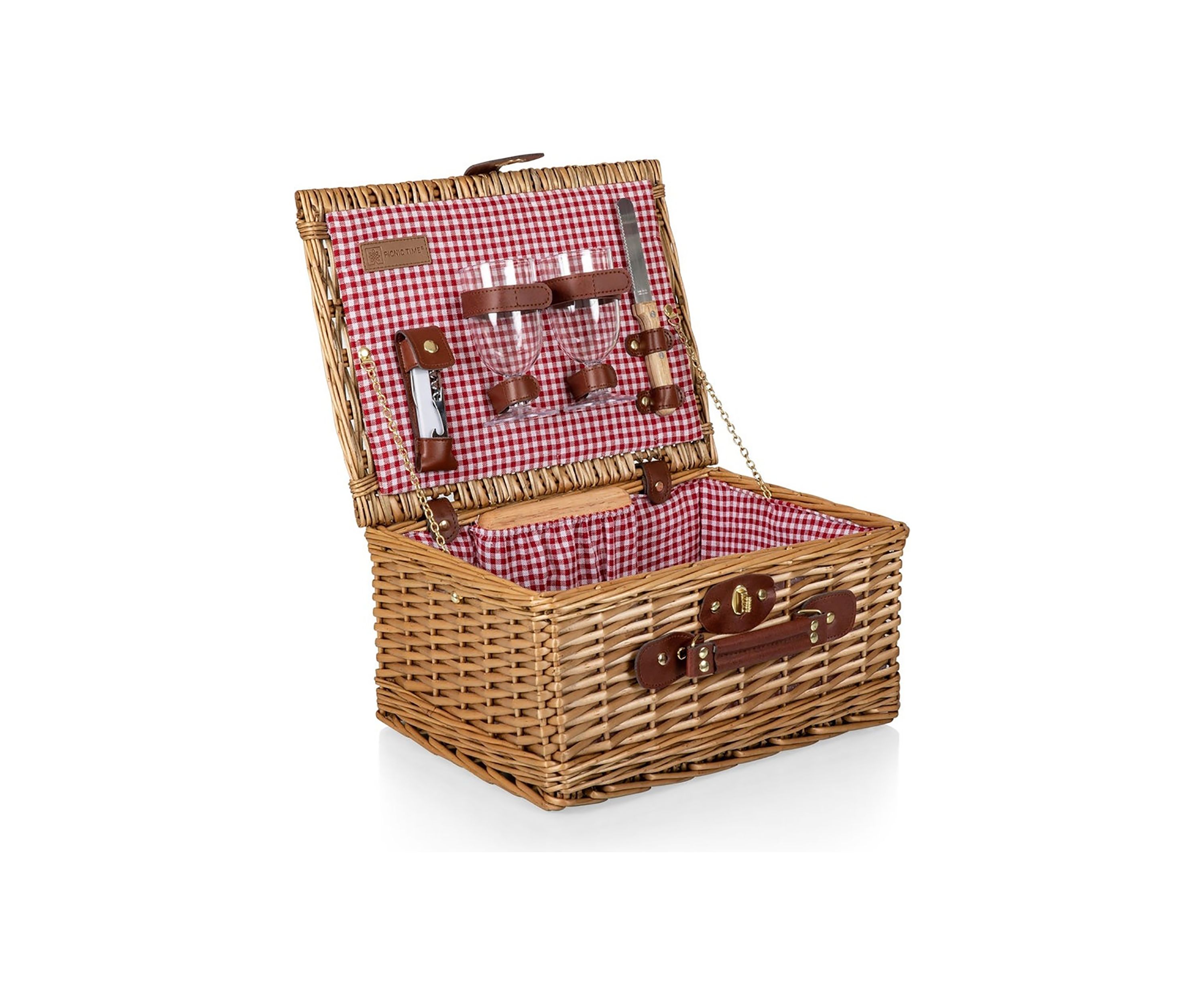 Classic Wine and Cheese Picnic Basket 