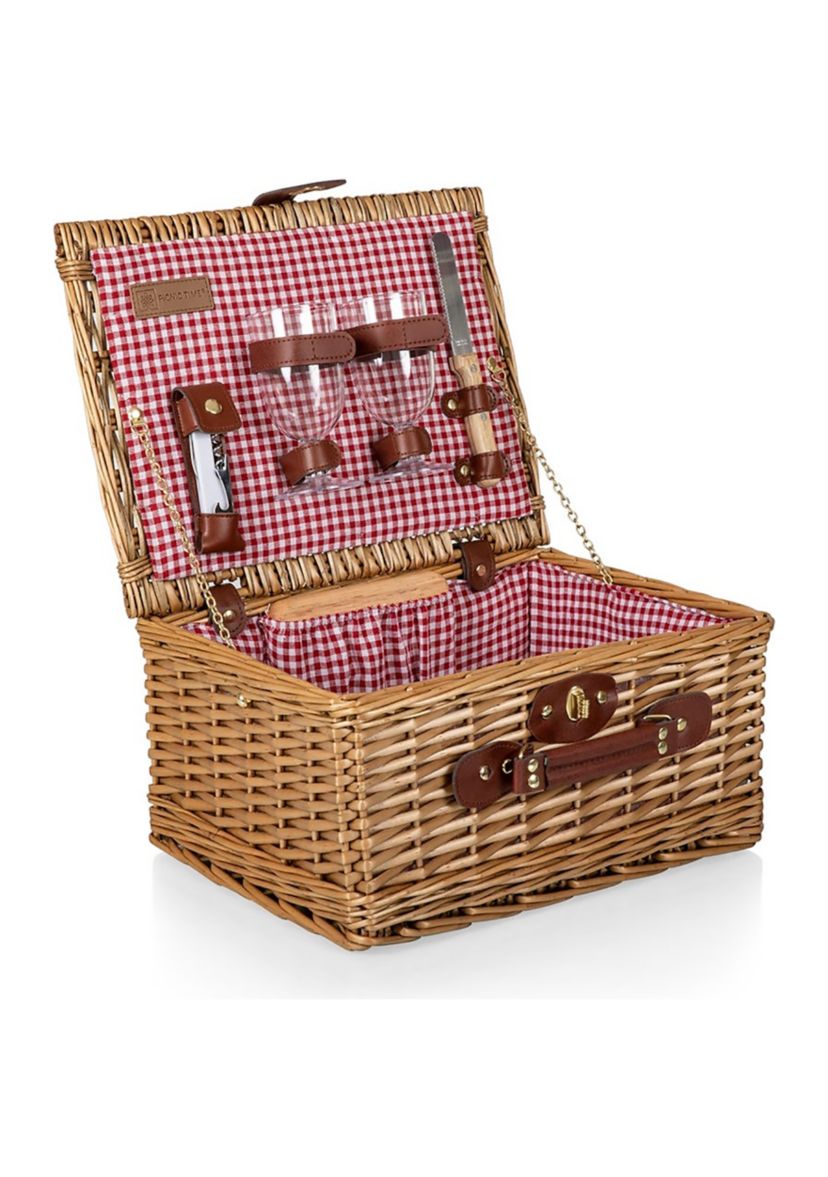 Classic Wine and Cheese Picnic Basket 